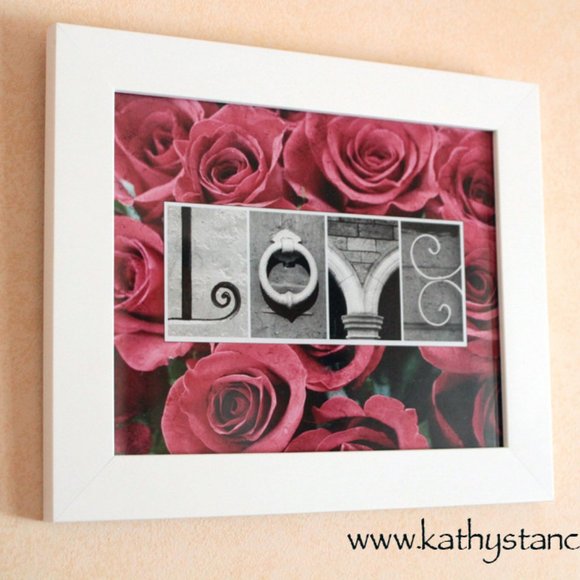 8x10 Love Photograph Valentine - Picture 1 of 3